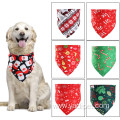 Cotton Saliva Towel Triangle Adjustable Dog Bandana